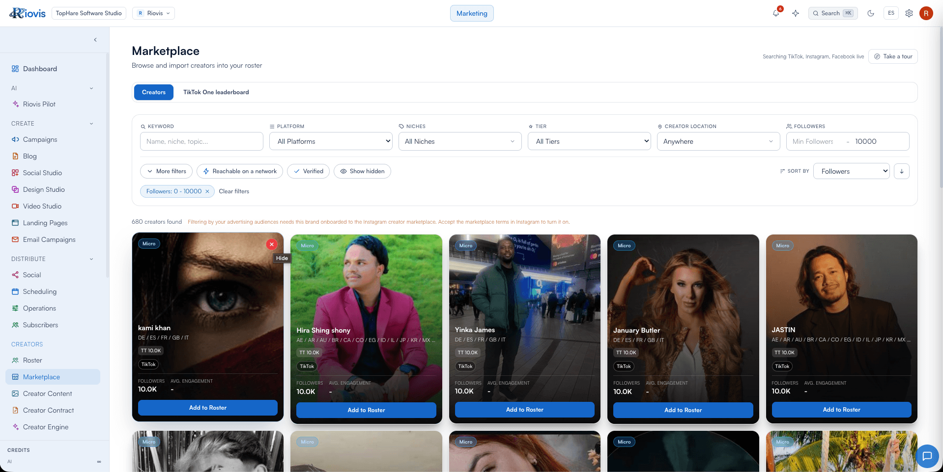 Creator Programs