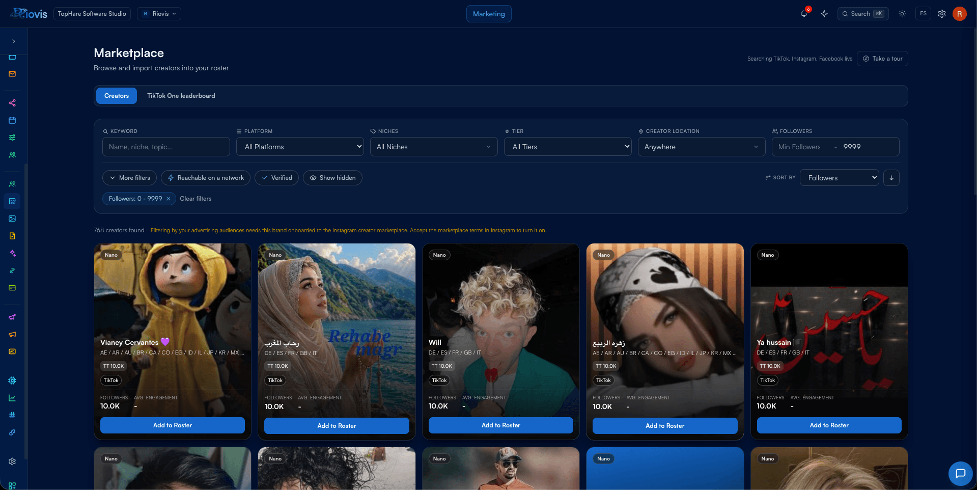 Creator Programs